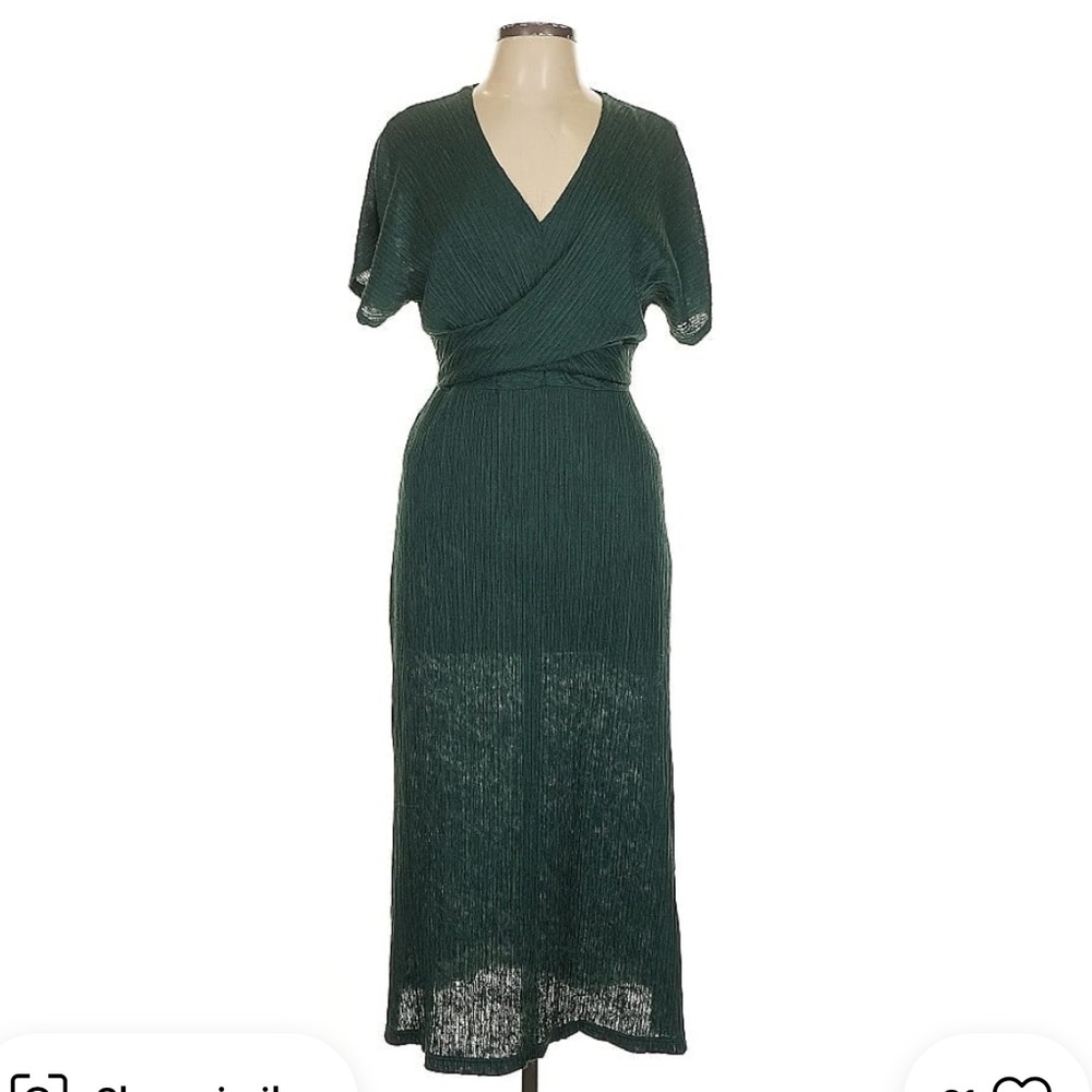 Floret Studios Green Dress